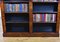 Antique Victorian Walnut Open Bookcase 9