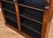 Antique Victorian Walnut Open Bookcase 6