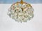 Vintage Gilded Brass and Crystal Chandelier from Palwa, 1960s, Image 8