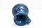 Blaue Keramikkanne von Aldo Londi für Bitossi, 1960er 4