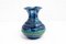 Blaue Keramikkanne von Aldo Londi für Bitossi, 1960er 3