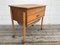 Mid-Century Teak Sewing Table on Casters 5