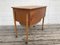 Table de Couture Mid-Century en Teck sur Roulettes 6