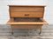 Mid-Century Teak Sewing Table on Casters 7