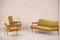 Vintage Scandinavian Teak & Wool Living Room Set, 1960s 2