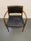 Rosewood & Black Leather Model 65 Side Chair by Niels Otto Møller, 1950s 4