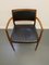 Rosewood & Black Leather Model 65 Side Chair by Niels Otto Møller, 1950s, Image 4