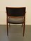 Rosewood & Black Leather Model 65 Side Chair by Niels Otto Møller, 1950s, Image 7