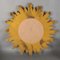 Wooden Sun Shaped Mirror, 1950s, Image 3