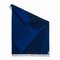 Geometric Planes x Blue Throw Blanket by Catharina Mende, Image 1