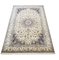 Vintage Middle Eastern Wool & Silk Hand-Knotted Rug, 1964 2