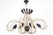 Vintage Italian 24-Arm Chandelier from G.C.M.E., 1950s 1