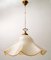 Mid-Century Murano Glass Incamiciato Handkerchief Ceiling Lamp from Maestri Muranesi, 1970s 1