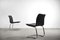 Minimalist Chrome & Black Leather Club Chairs from Pol International, 1960s, Set of 2, Image 6