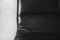 Minimalistische Klubsessel mit verchromtem Gestell & Bezug aus schwarzem Leder von Pol International, 1960er, 2er Set 18