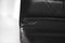 Minimalistische Klubsessel mit verchromtem Gestell & Bezug aus schwarzem Leder von Pol International, 1960er, 2er Set 8