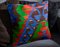 Colorful Wool & Cotton Kilim Pillow Cover by Zencef Contemporary 5