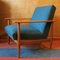 Blaugrüner Sessel, 1960er 1