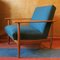 Blue-Green Lounge Chair, 1960s, Image 1