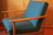 Blaugrüner Sessel, 1960er 2