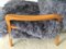 Bentwood and Gray Sheepskin Armchair from TON, 1960s, Image 10