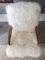 Bentwood and White Sheepskin Armchair from TON, 1960s 4