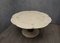 Round Ash, Brass, and Goatskin Extendable Dining Table, 1920s 7