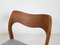 Teak Dining Chairs by Niels Otto Moller for J.L. Moller Models, 1960s, Set of 2 7