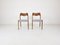 Teak Dining Chairs by Niels Otto Moller for J.L. Moller Models, 1960s, Set of 2 11