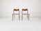 Teak Dining Chairs by Niels Otto Moller for J.L. Moller Models, 1960s, Set of 2, Image 11