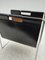 Vintage Leather and Chromed Metal Magazine Rack from Brabantia 5