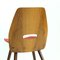 Czechoslovakian Walnut Veneer Dining Chairs by František Jirák for Tatra, 1960s, Set of 4, Image 5