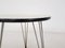 Vintage Dutch White Formica Side Table with Hairpin Legs, 1950s 5