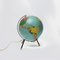 Vintage Tripod Illuminated Earth Globe from Cartes Taride, 1966 5