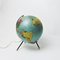 Vintage Tripod Illuminated Earth Globe from Cartes Taride, 1966 9