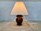 Lampada da tavolo vintage in vetro di Murano, Italia, anni '50, Immagine 2