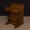 Antique Victorian Burr Walnut Davenport Desk 1