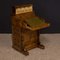 Antiker viktorianischer Davenport Schreibtisch aus Nusswurzelholz 2