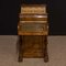 Antiker viktorianischer Davenport Schreibtisch aus Nusswurzelholz 15