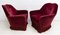 Mid-century Italian Velvet Lounge Chairs by Gio Ponti for Casa e Giardino, 1950s, Set of 2 5