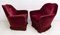 Mid-century Italian Velvet Lounge Chairs by Gio Ponti for Casa e Giardino, 1950s, Set of 2, Image 5