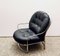 Fauteuil en Cuir Noir par Carlo de Carli pour Cinova, 1960s 6