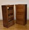 Antique Oak Filing Cabinets from Globe Wernicke, Set of 4, Image 12