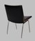 Fully Restored Black Airport Lounge Chairs by Hans J. Wegner, 1960s, Set of 4 2