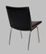 Fully Restored Black Airport Lounge Chairs by Hans J. Wegner, 1960s, Set of 4, Image 2