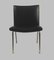 Fully Restored Black Airport Lounge Chairs by Hans J. Wegner, 1960s, Set of 4 1