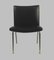 Fully Restored Black Airport Lounge Chairs by Hans J. Wegner, 1960s, Set of 4, Image 1