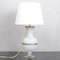 Vintage Italian Opalescent Glass Table Lamp, 1970s 1
