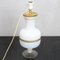 Lampada da tavolo vintage in vetro opalino, Italia, anni '70, Immagine 5