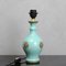 Vintage Italian Turquoise Ceramic Table Lamp by Ugo Zaccagnini, 1970s 6